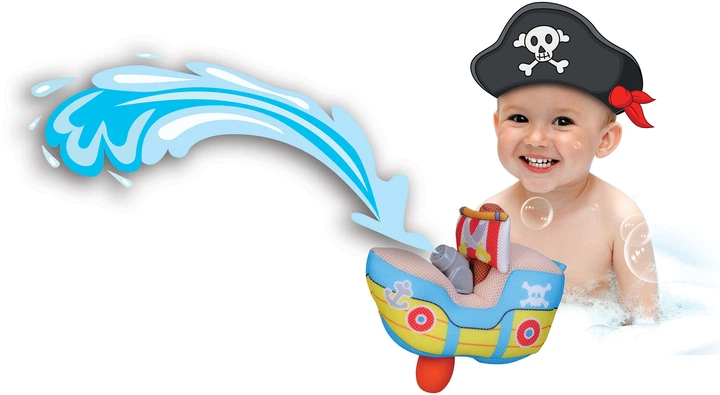 Zabawka na wodę BB Junior Water Squirters Statek piracki (4893998890625) - obraz 4
