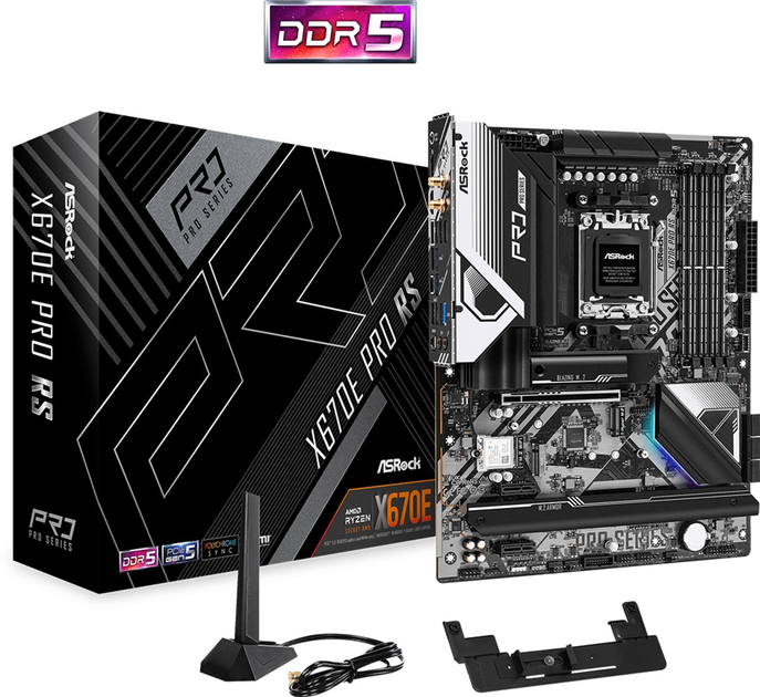 Płyta główna ASRock X670E Pro RS (AM5, AMD X670E, PCI-Ex16) - obraz 7