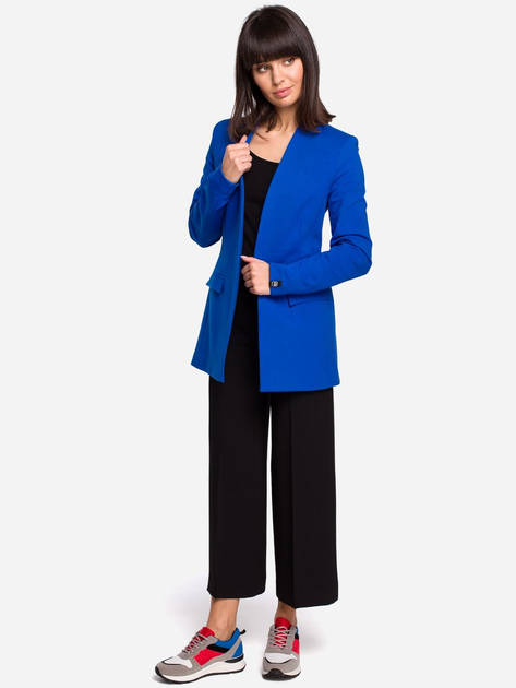 Marynarka damska BeWear B102 87147 M Niebieska (5903068433481) - obraz 3