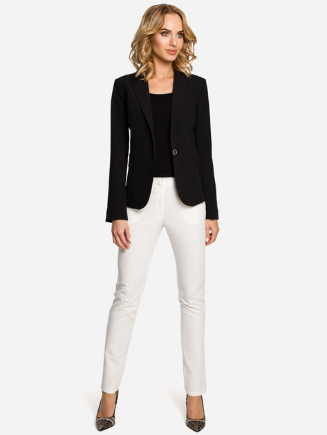 Marynarka damska Made Of Emotion M051 L Czarna (5902041110180) - obraz 3