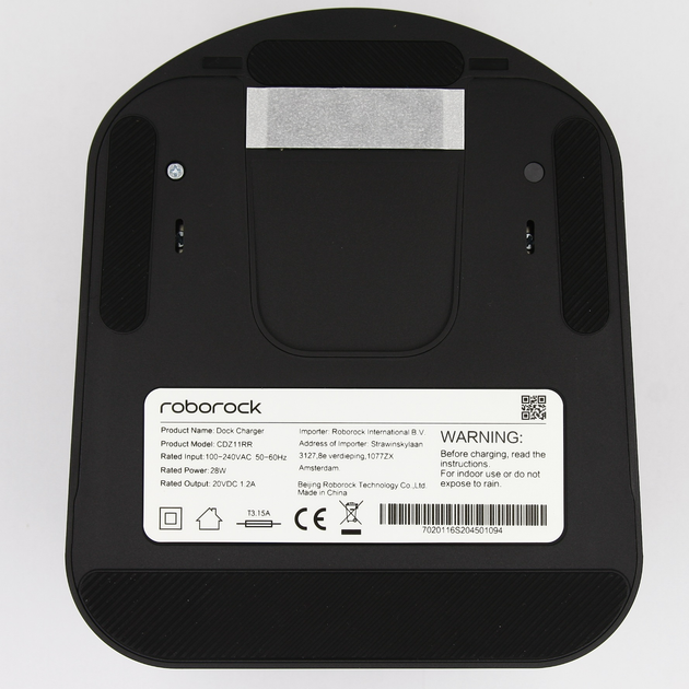 Док станция CDZ11RR робота-пылесоса Xiaomi RoboRock S5 Max/ S65 MaxV ...