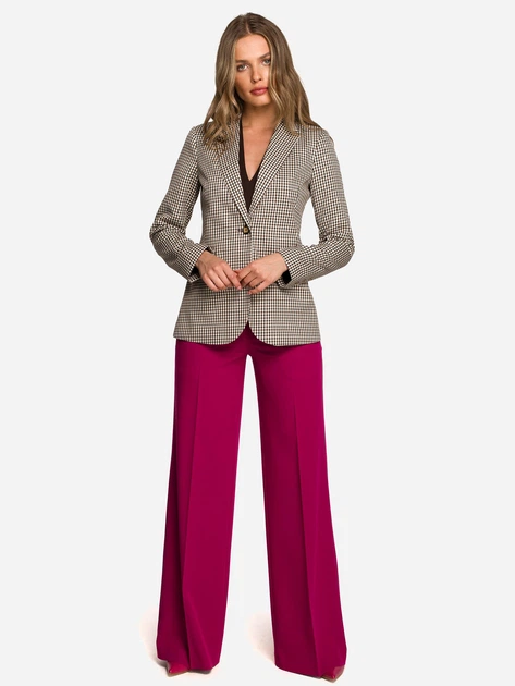 Marynarka damska Stylove S309 1201269 L Brązowa (5903887684897) - obraz 3