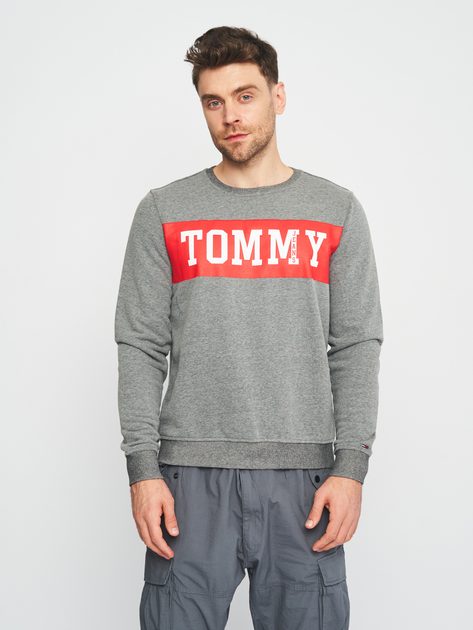Світшот чоловічий Tommy Hilfiger 9823. 40 S Темно-сірий від Rozetka на платформі USKIDKA Акція на Світшот чоловічий Tommy Hilfiger 9823. 40 S Темно-сірий від Rozetka