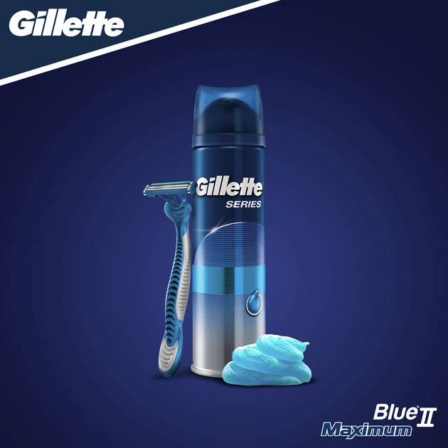 Одноразовые станки для бритья (Бритвы) мужские Gillette Blue 2 Max 8 шт (8700216169066) - изображение 7