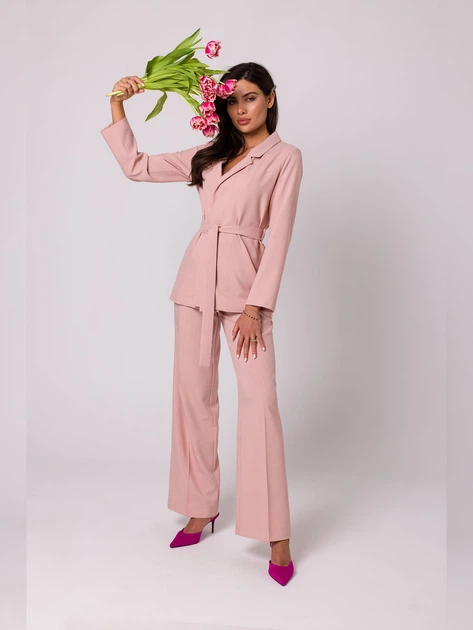 Marynarka damska BeWear B253 1411585 XL Różowa (5905563705216) - obraz 4