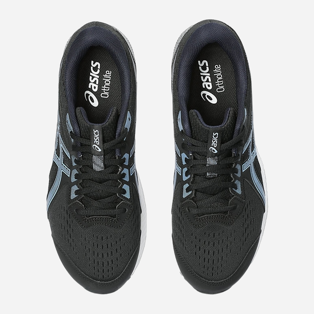 Buty do biegania męskie ASICS Gel-Contend 8 1011B492-011 45 (11US) 28.5 cm Czarny/Granatowy (4550456740709) - obraz 4