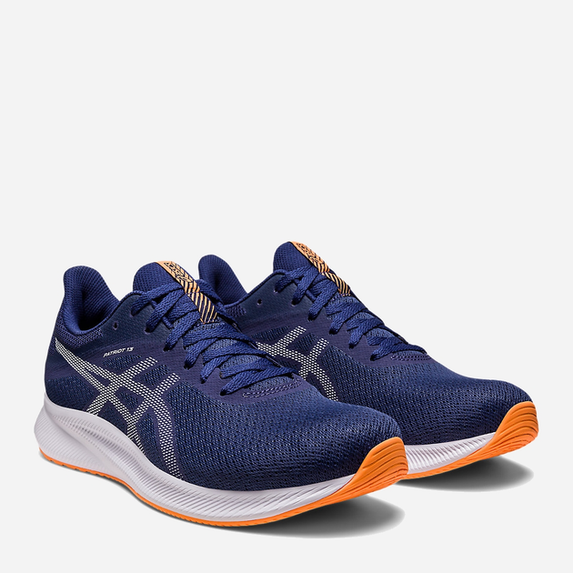 Чоловічі кросівки для бігу ASICS Patriot 13 1011B485-404 44 (10US) 28 см Синій/Белый (4550456281233) - зображення 2