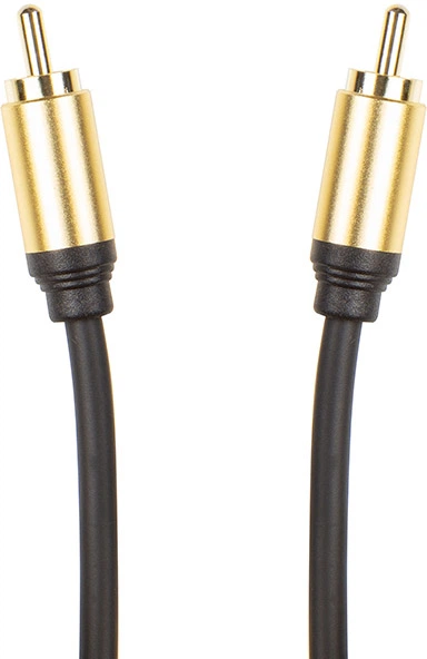 Кабель коаксиальный PowerPlant 26AWG 1 м Черный (CA911752) - Фото 2 Кабель коаксиальный PowerPlant 26AWG 1 м Черный (CA911752) - изображение 2