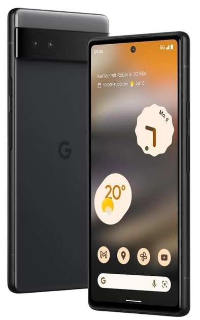 Smartfon Google Pixel 6a 6/128GB Charcoal (0810029934961) - obraz 1