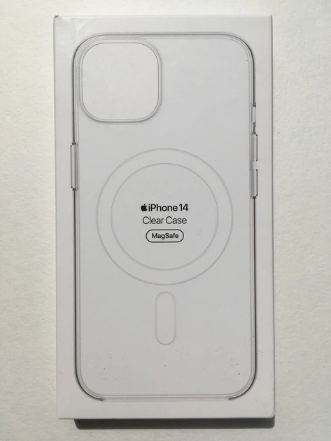 Чохол прозорий протиударний Clear Case with MagSafe для Apple Iphone 14/13 Crystal Clear - зображення 3