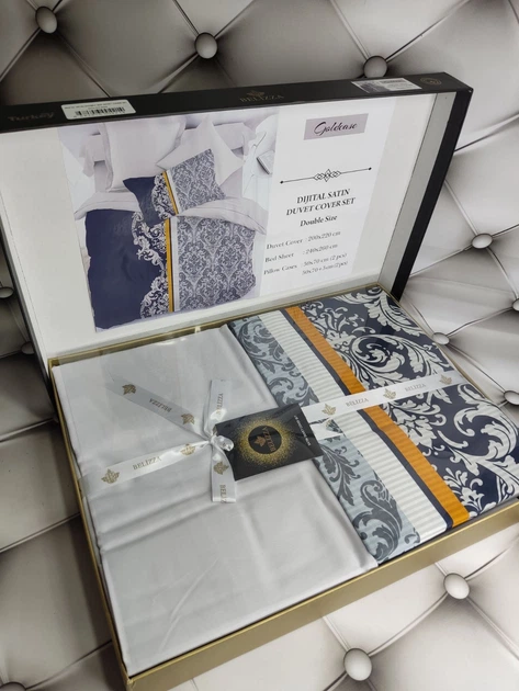 Постельное белье Goldcase Евро Belizza 000230440 - Фото 2 Постельное белье Goldcase Евро Belizza 000230440 - изображение 2