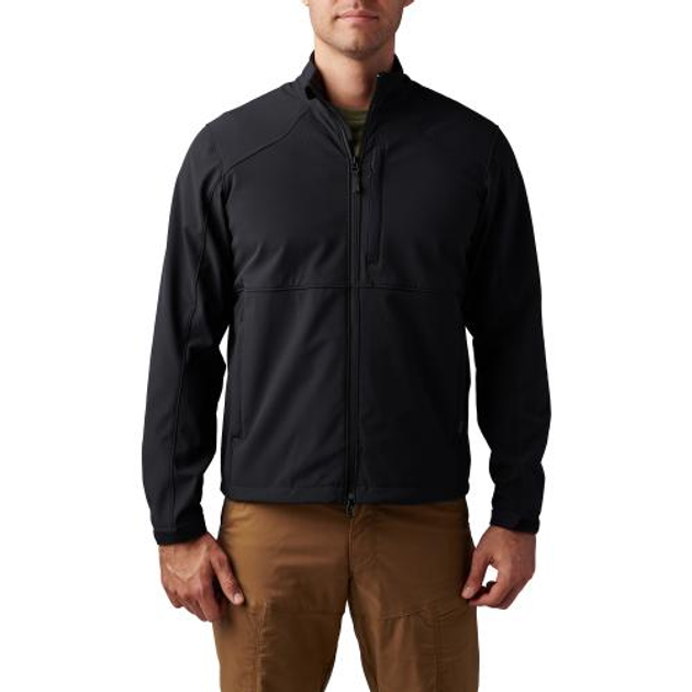 Куртка демісезонна 5.11 Tactical Nevada Softshell Jacket Black S - зображення 1