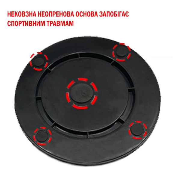Упоры для отжиманий EasyFit 19х8 см (EF-PUP19) поворотные Push Up Pro (тренажер для отжимания от пола) - изображение 5