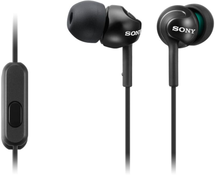 Słuchawki Sony MDR-EX155APB Black (MDREX155APB.AE) - obraz 1