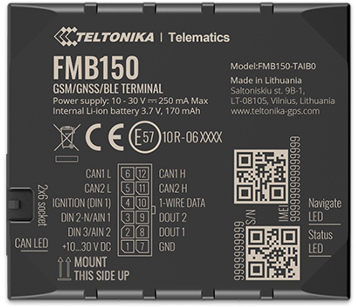 Система управління автопарком Teltonika GPS-трекер (FMB150) - зображення 9