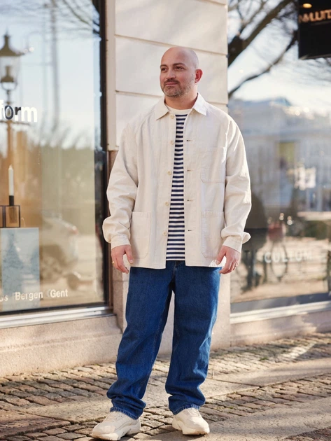 Куртка демисезонная мужская Uniqlo 920167917 M Бежевая (1159790175) - изображение 5