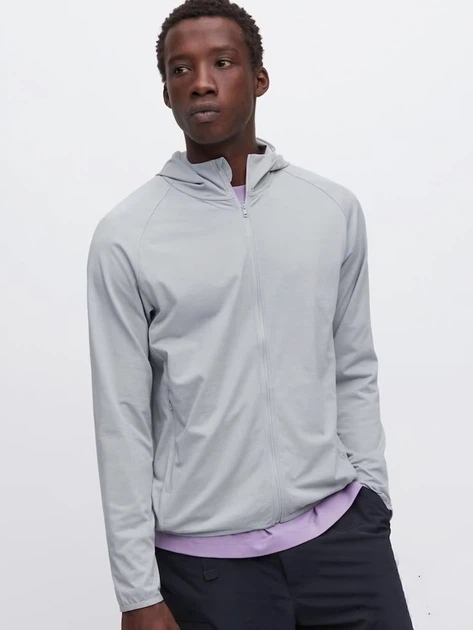 Ветровка мужская Uniqlo 508731016 3XL Серая (1159790184) - Фото 1 Ветровка мужская Uniqlo 508731016 3XL Серая (1159790184) - изображение 1