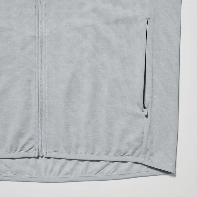 Ветровка мужская Uniqlo 508731016 3XL Серая (1159790184) - Фото 6 Ветровка мужская Uniqlo 508731016 3XL Серая (1159790184) - изображение 6