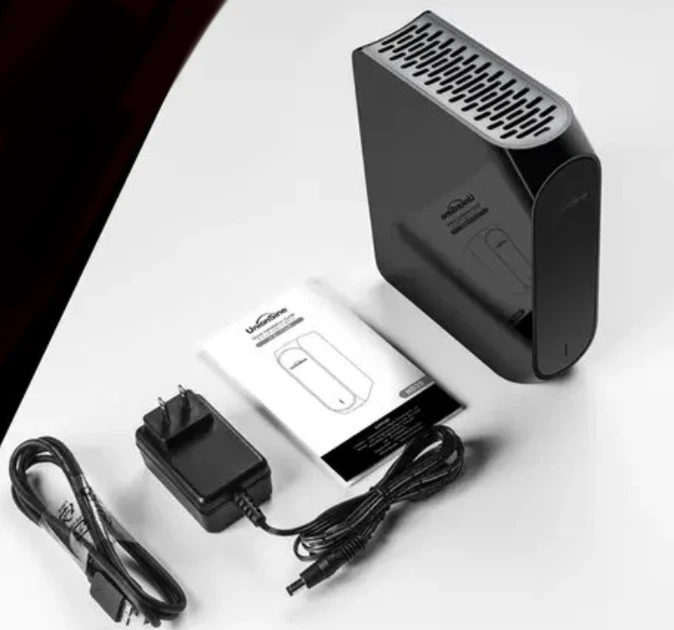 Зовнішній Настільний жорсткий диск UnionSine HD35 4Tb USB 3.0 + Type-C USB3.2 3.5" Black для Windows MacOS PS4 XBox - зображення 6