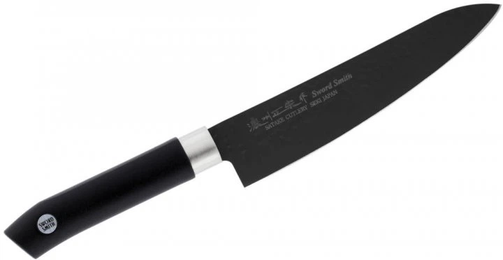 Японский поварской нож 180 мм Satake Swordsmith Black (805-742) - Фото 1 Японский поварской нож 180 мм Satake Swordsmith Black (805-742) - изображение 1