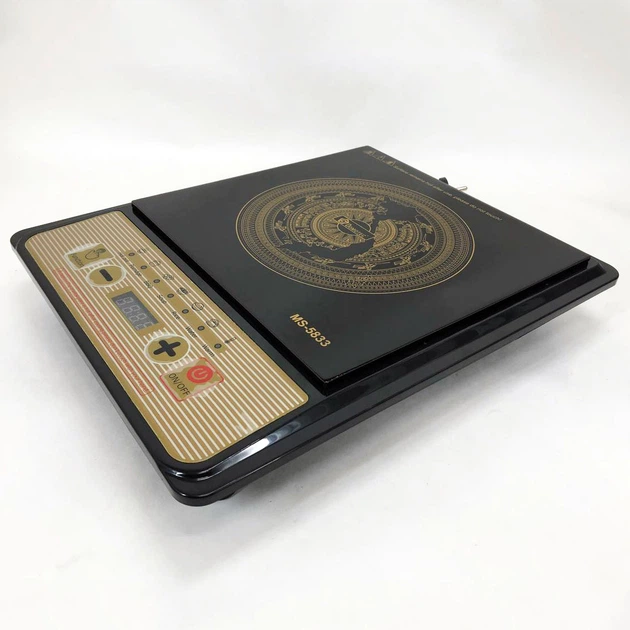 Настольная плита Domotec MS-5833 Однокомфортная Индукционная, электроплита 2000 вт, плита домашняя - изображение 10