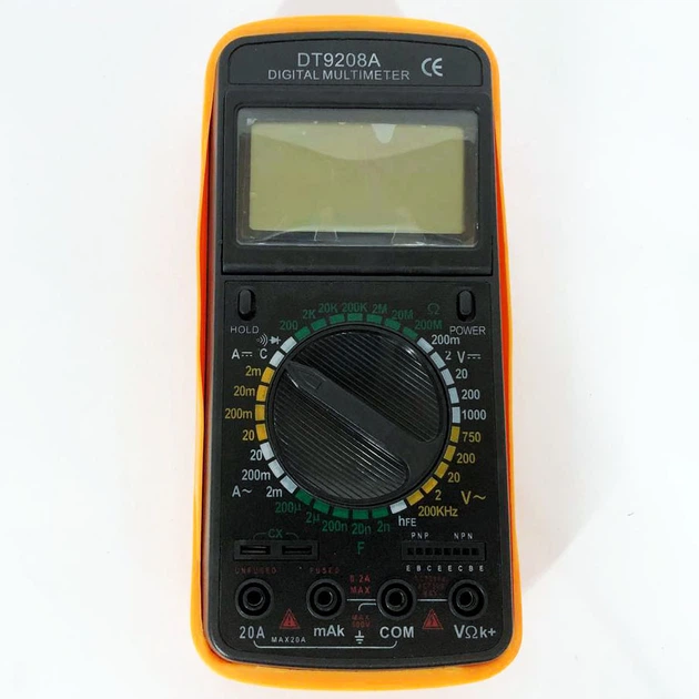 Мультиметр цифровий Digital DT-9208A універсальний - зображення 15