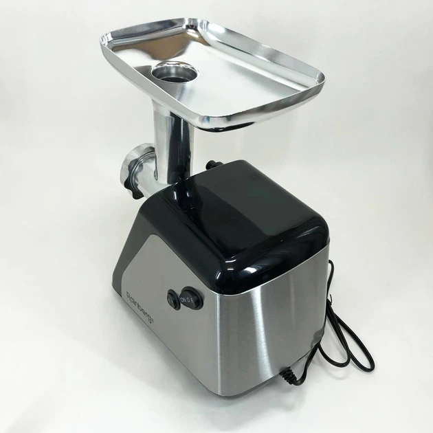 Мясорубка электрическая электромясорубка Rainberg RB-676 с соковыжималкой 3800W, мясорубка для томатов - изображение 5