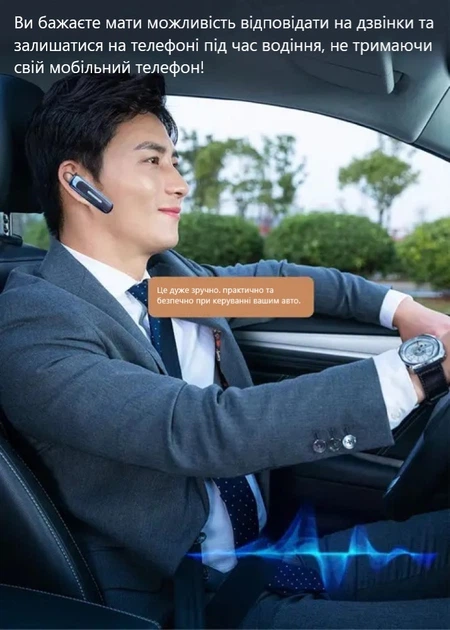 Бездротовий Bluetooth Навушник E1 Універсальний Комфортний Стерео звучання Android IOS Mac OS Windows Black+Blue - Фото 4 Бездротовий Bluetooth Навушник E1 Універсальний Комфортний Стерео звучання Android IOS Mac OS Windows Black+Blue - зображення 4