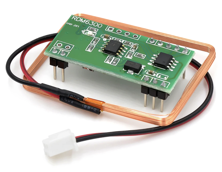 Модуль считывателя RFID 125кГц RDM6300 система контроля доступа UART - изображение 2