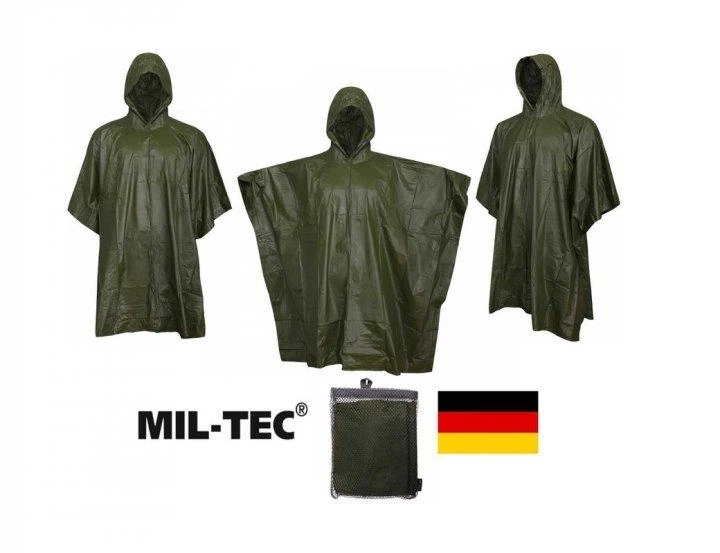 Пончо Mil-Tec Wet Weather Olive Унисекс,10628501 - изображение 4