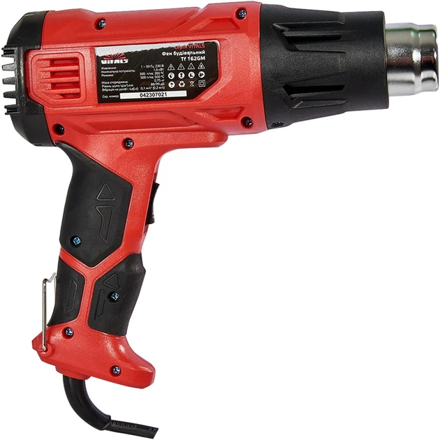 Фен будівельний Vitals Tf 162GM (187836W) - зображення 5