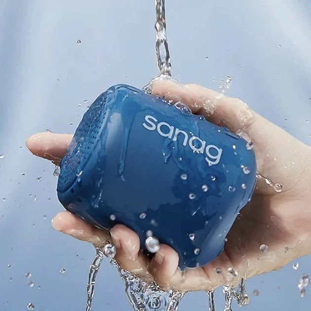 Беспроводная Bluetooth колонка SkyMaxx Sanag (X6S) Портативный музыкальный динамик Синий - изображение 5
