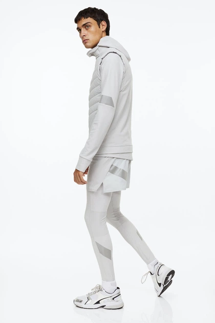 Жилет спортивный H&M 061104752 XS Светло-серый - изображение 3