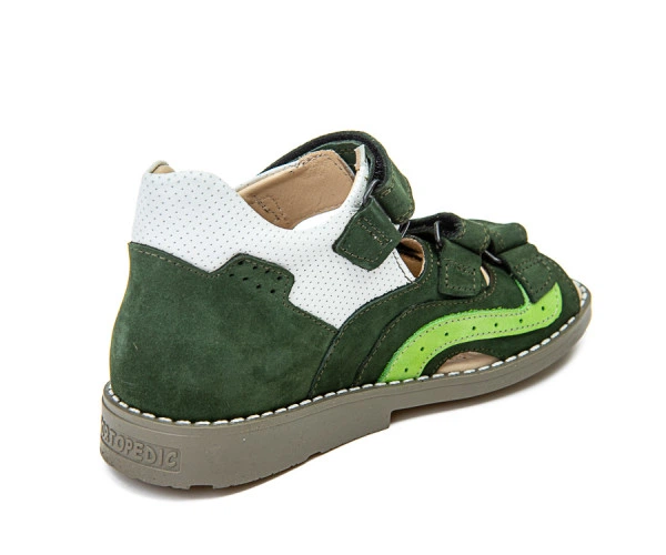 Босоножки Panda 001,1185.P(370-346-291)(26-30) Зелёный 30 - изображение 3