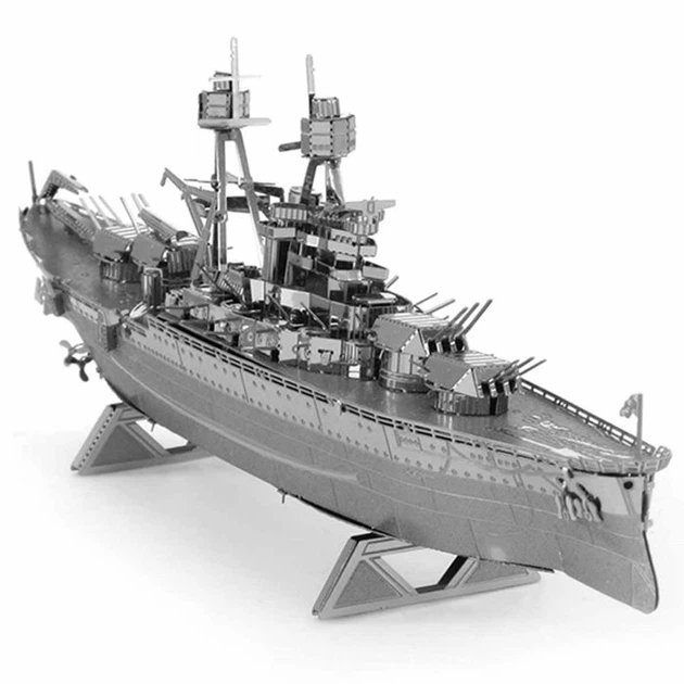 3D металевий пазл і сувенір Корабель Uss Arizona - Фото 3 3D металевий пазл і сувенір Корабель Uss Arizona - изображение 3