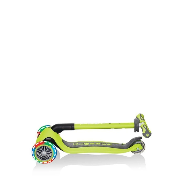 Дитячий самокат з сидінням та ручкою Globber GO UP Deluxe Lights зелений (646-106) - Фото 12 Дитячий самокат з сидінням та ручкою Globber GO UP Deluxe Lights зелений (646-106) - изображение 12