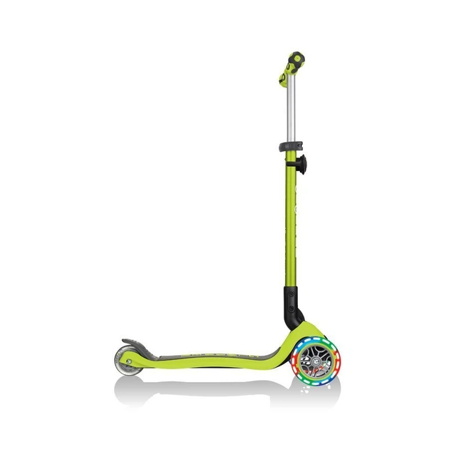 Дитячий самокат з сидінням та ручкою Globber GO UP Deluxe Lights зелений (646-106) - Фото 14 Дитячий самокат з сидінням та ручкою Globber GO UP Deluxe Lights зелений (646-106) - изображение 14