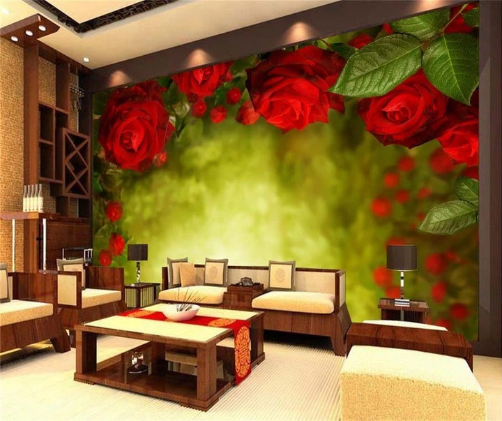 3D Фото Обои PHOTODECOR "Арка из красных роз " - изображение 9