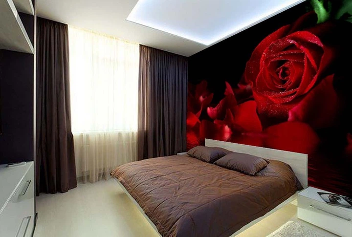 3D Фото Обои PHOTODECOR "Роза с лепестками над водой" 1 кв.м. - Фото 6 3D Фото Обои PHOTODECOR "Роза с лепестками над водой" 1 кв.м. - изображение 6