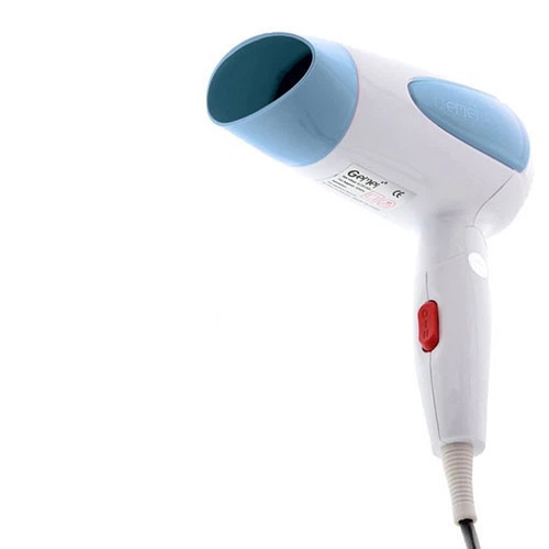 Фен дорожный Gemei GM-1 756 Blue - изображение 2