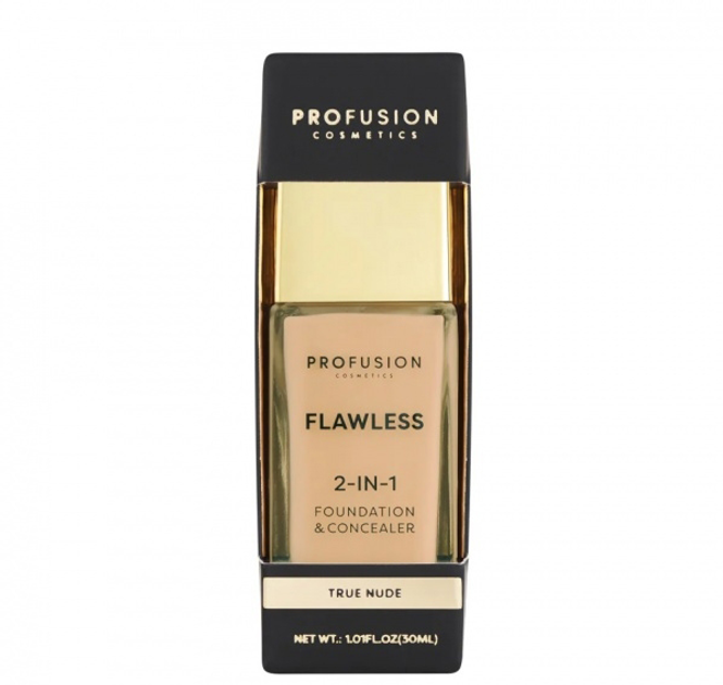 Podkład Profusion Flawless 2 w 1 True Nude 30 ml (656497632134) - obraz 1