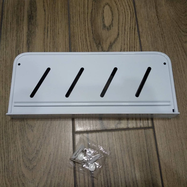 Полка для ванной из алюминия Fumei PLB-30cm (Белая) - изображение 3