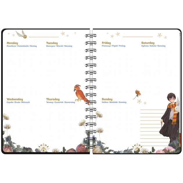 Дневник на спирали Kite Harry Potter А5 138 страниц черный (HP23-438) - изображение 3