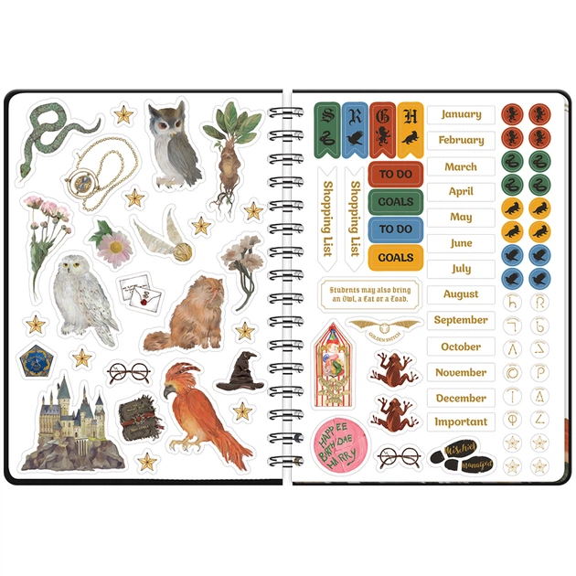 Дневник на спирали Kite Harry Potter А5 138 страниц черный (HP23-438) - изображение 7