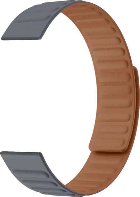 Ремінець Magneter Силіконовий (20 мм) Grey (26477-33) - зображення 2