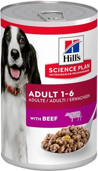 Mokra karma dla psów Hill's SP Canine Adult Beef 370 g (52742051581) - obraz 1
