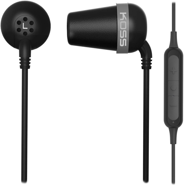 Słuchawki Koss The Plug Wireless Czarny (0021299196984) - obraz 2