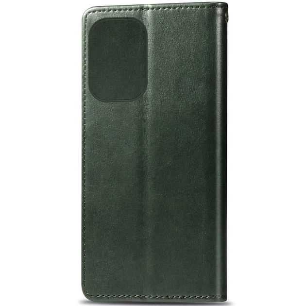 Чехол-книжка GETMAN Gallant (PU) кожаный для Xiaomi Redmi 13C / Poco C65 Зеленый - изображение 4