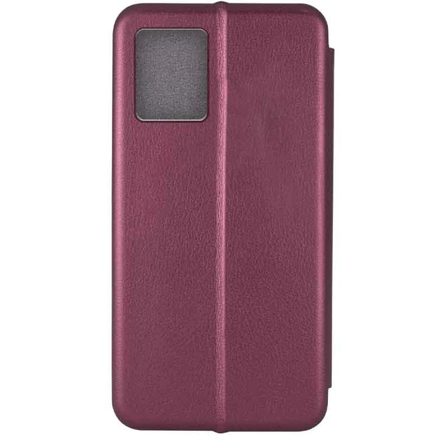 Чехол-книжка классический для Xiaomi Redmi 12 Бордовый - изображение 2