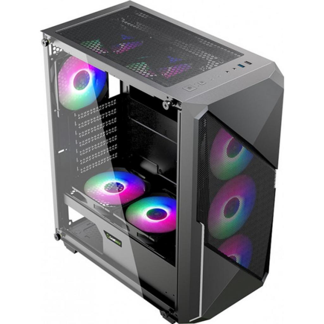 Корпус Miditower Gamemax REVOLT ATX без БП с окном — купить, цена и  характеристики, отзывы